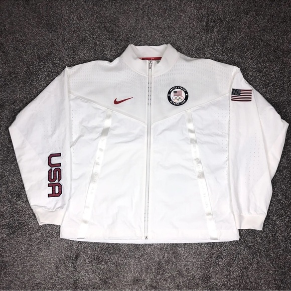 ✔️NIKE MENS TEAM USA OLYMPIC ZIP UP JACKET - Picture 7 of 10